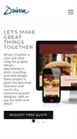 Mobile Screenshot of driven-creative.com